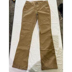 Old Navy Tan Khaki Women’s Jeans Beige Size 10 Tall High Rise Bootcut 0182